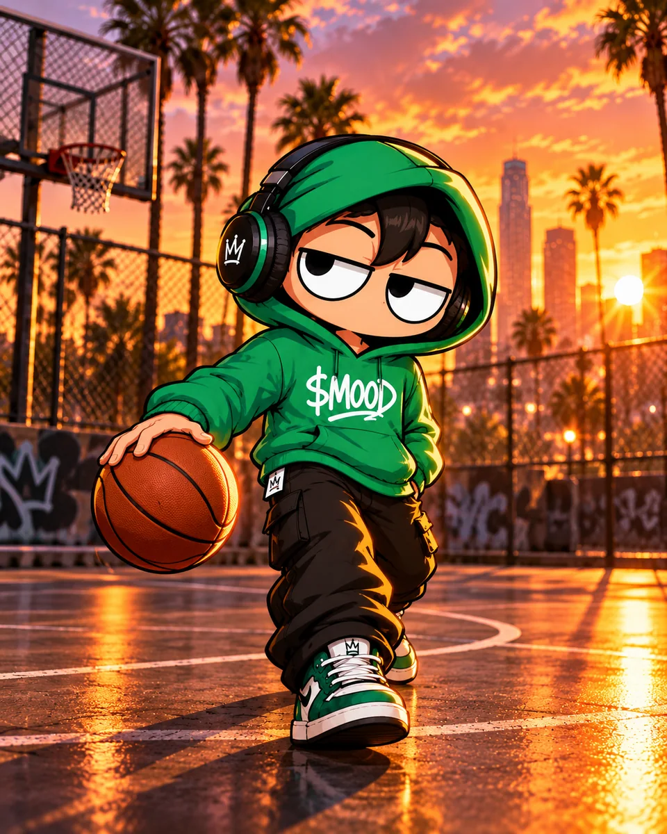 MOOD character — hoop mood